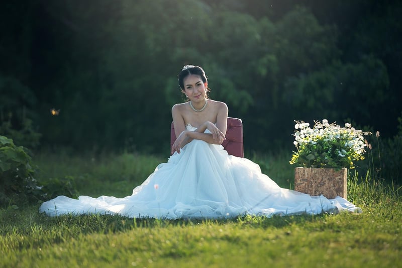 Classic White Ball Gown